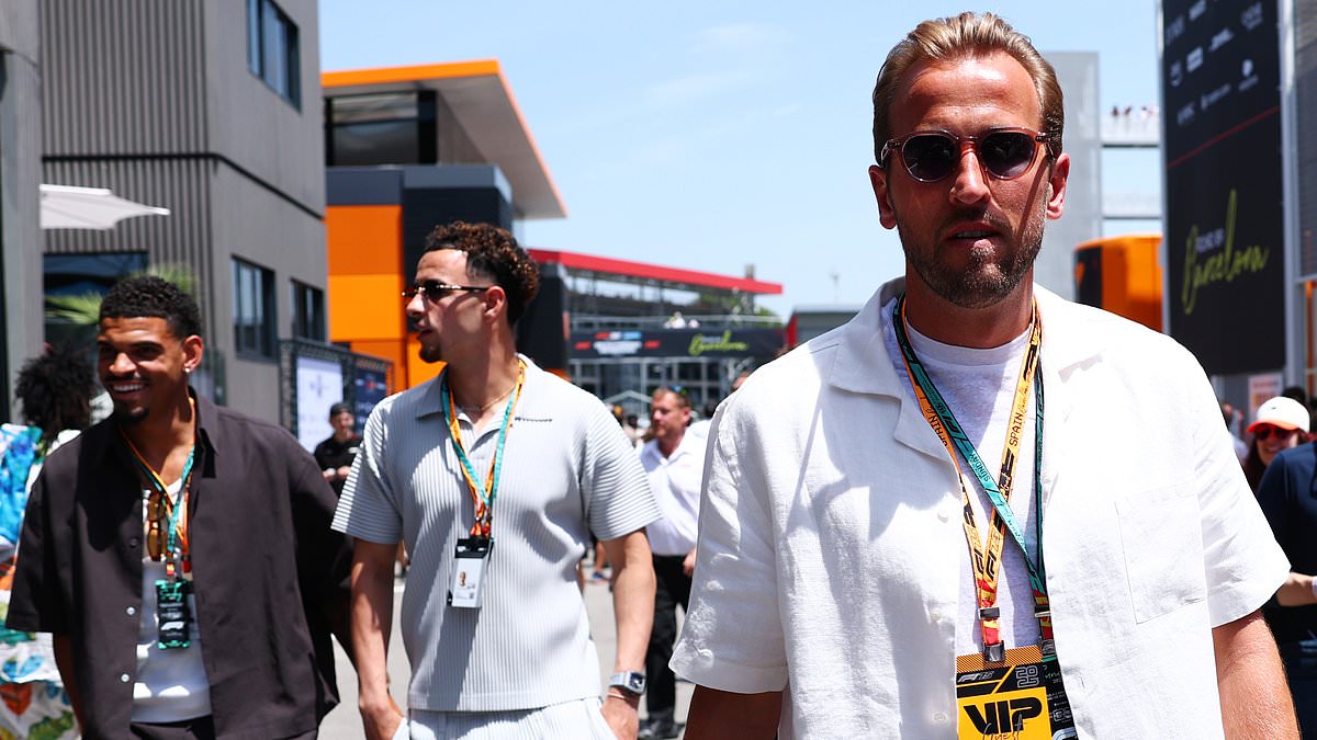 A Glimpse Into The Barcelona GP: Harry Kane And Thomas Tuchel's VIP Experience A Glimpse Into The Barcelona GP: Harry Kane And Thomas Tuchel's VIP Experience