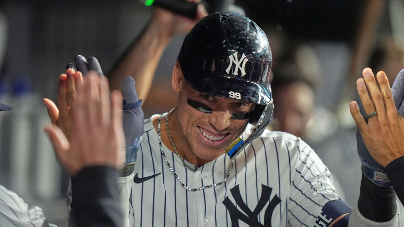 Aaron Judge Joins Elite Company: Ties DiMaggio On Yankees Home Run List