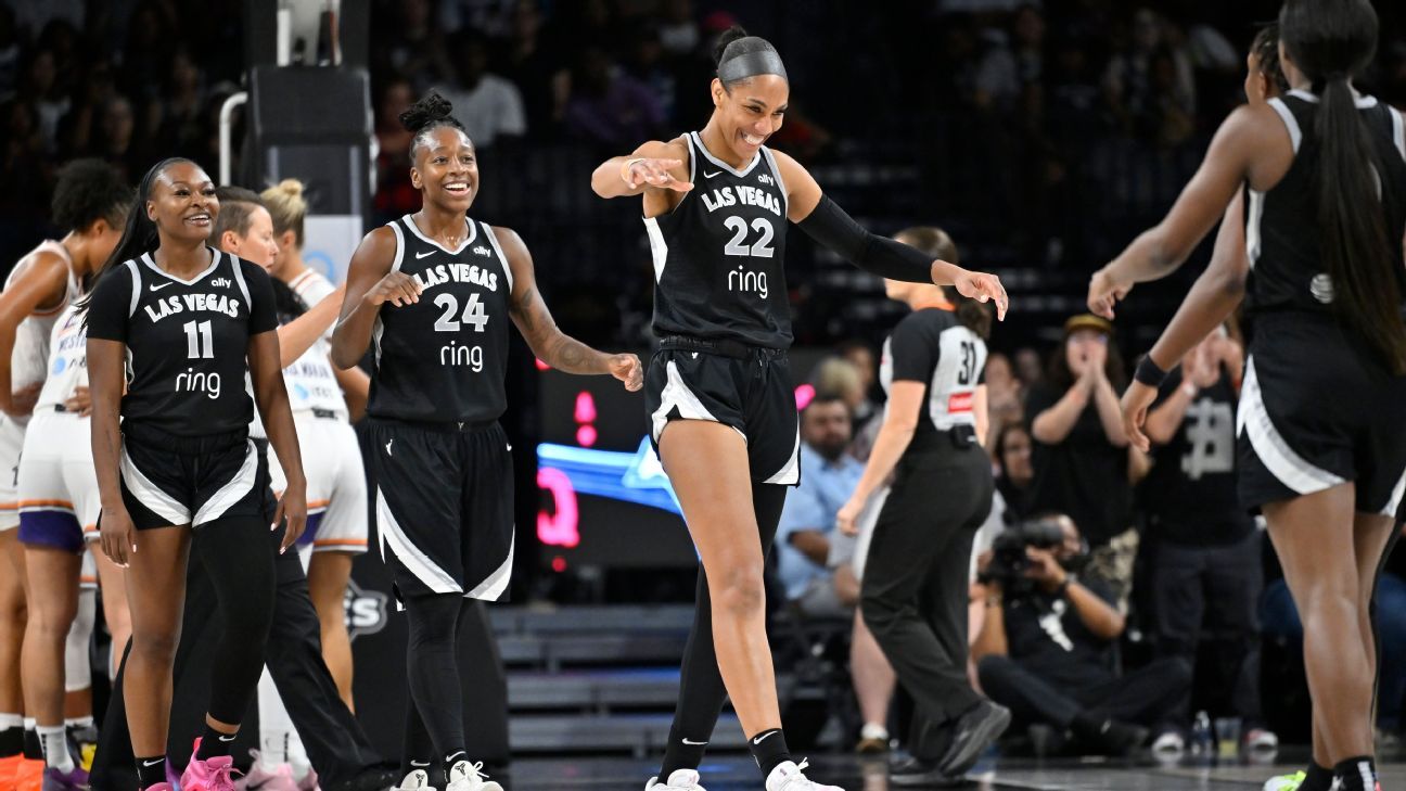 Aces Cruise Past Mercury, Extend Winning Streak To Nine Games Aces Cruise Past Mercury, Extend Winning Streak To Nine Games