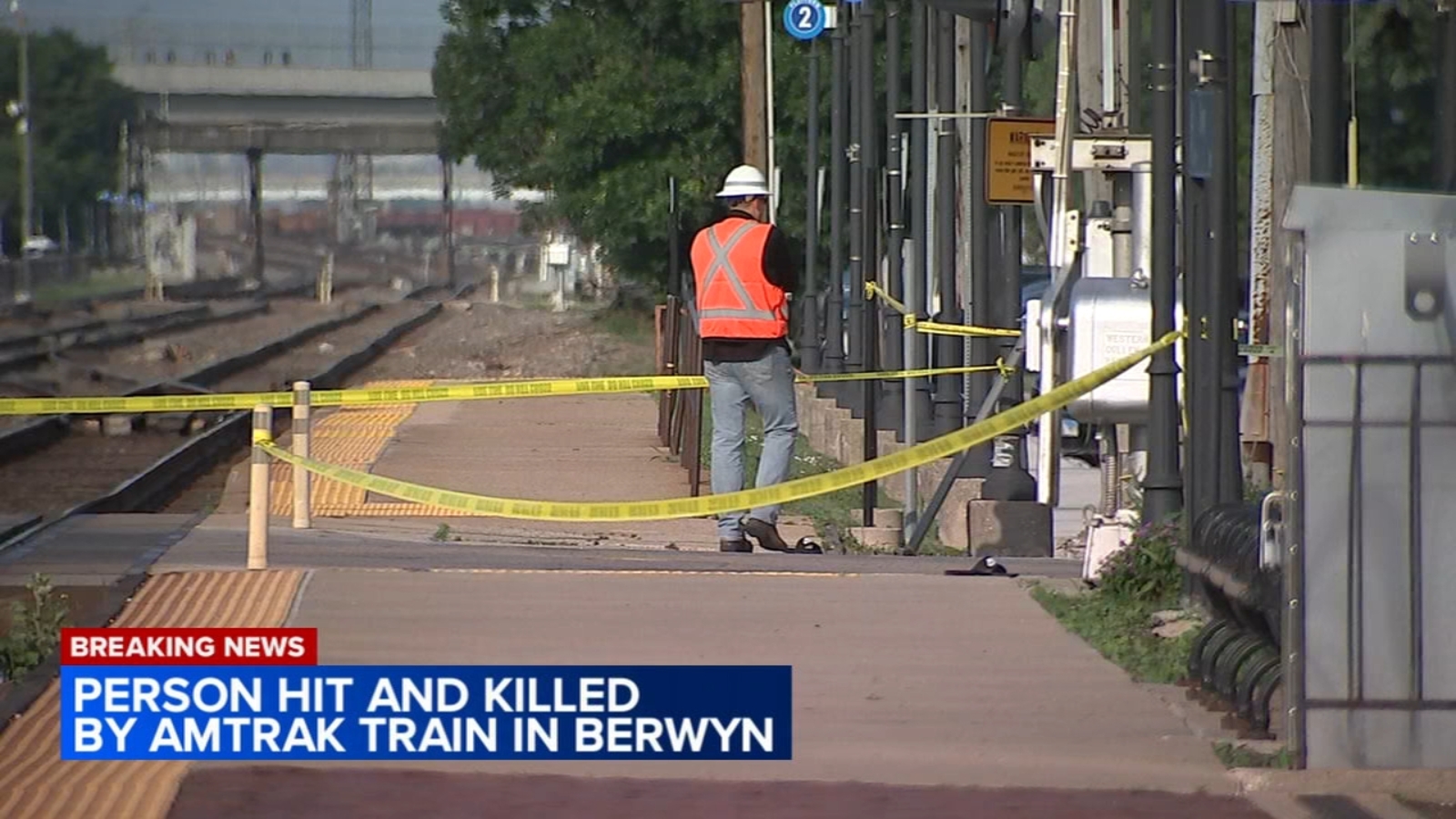 Amtrak Train Strikes And Kills Pedestrian Near Berwyn Station; Metra Facing Major Delays