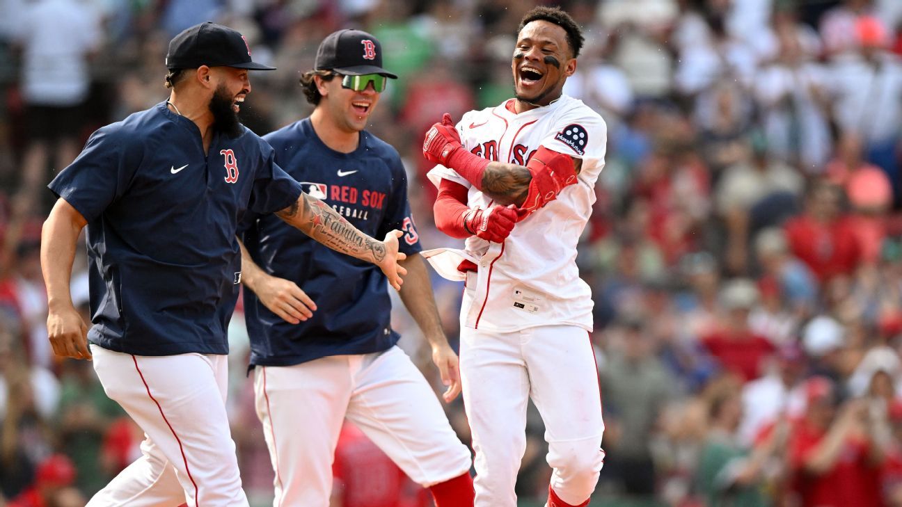 Angels Vs. Red Sox: Rafaela's 308-Foot HR Steals The Show