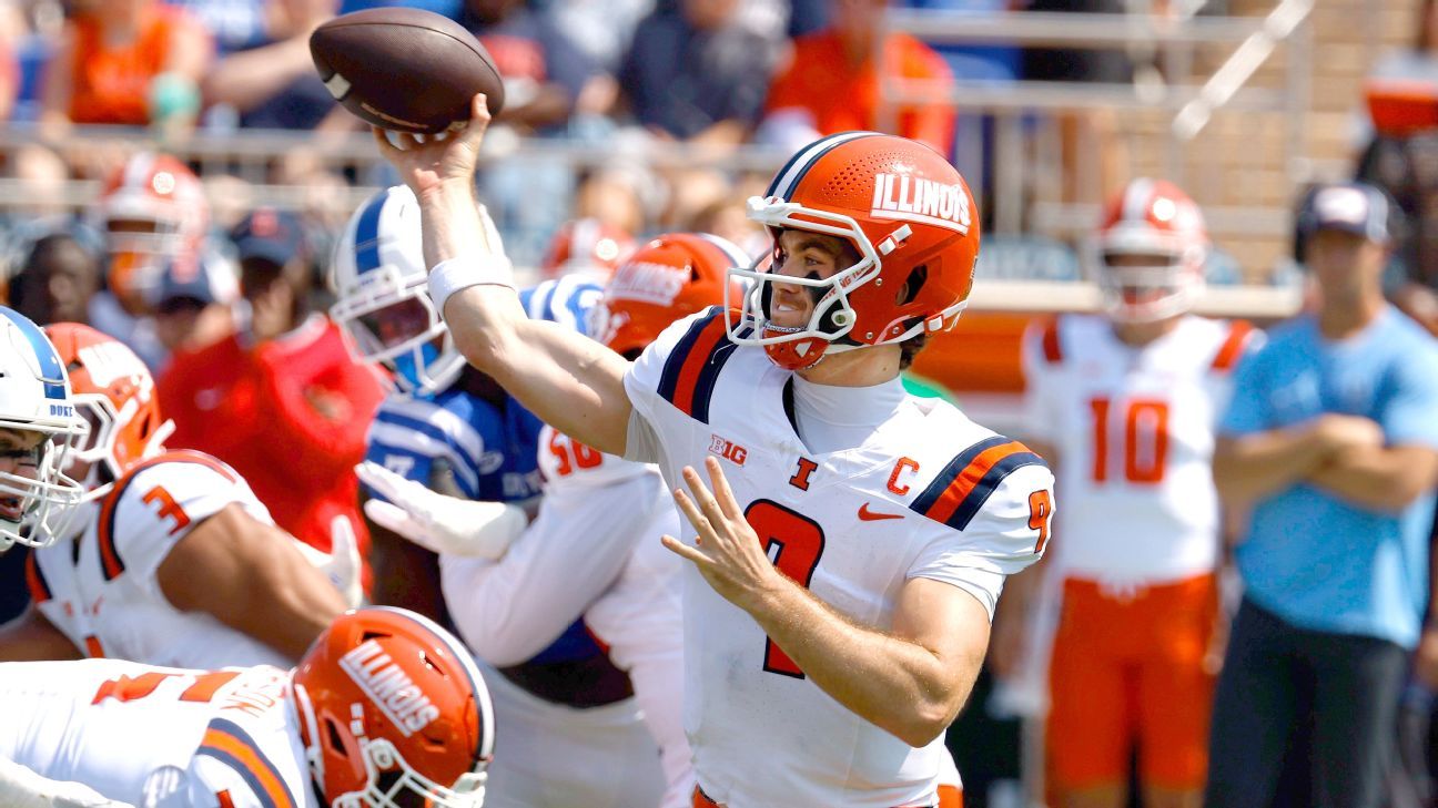 AP Poll: Illinois, Florida State Rise To Top 10; USF Ranks No. 18