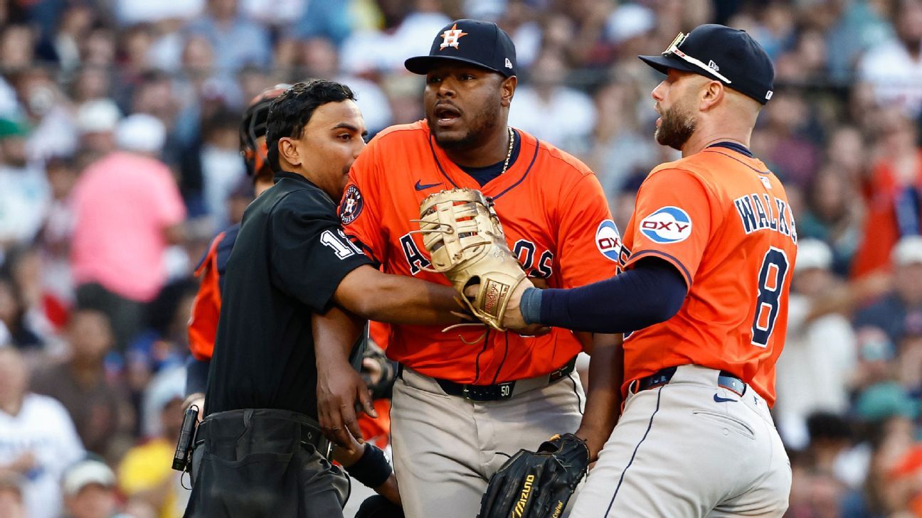 Astros-Red Sox Bench-Clearing Brawl: Neris' Intentional Balk Sparks Chaos Astros-Red Sox Bench-Clearing Brawl: Neris' Intentional Balk Sparks Chaos