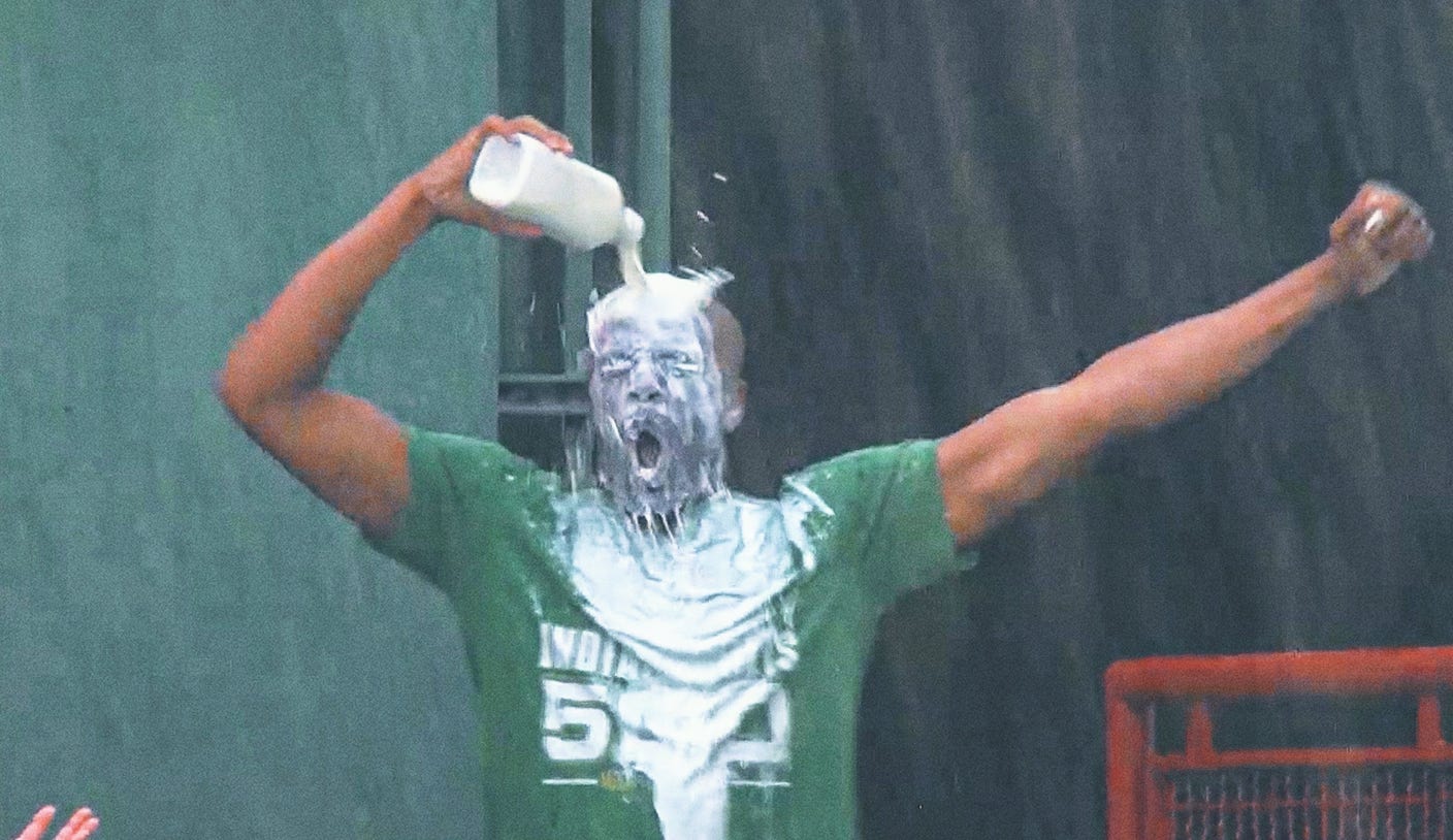 Baseball's Strange New Tradition: Milk Showers For Home Runs – Is It An Indy 500 Connection? Baseball's Strange New Tradition: Milk Showers For Home Runs – Is It An Indy 500 Connection?