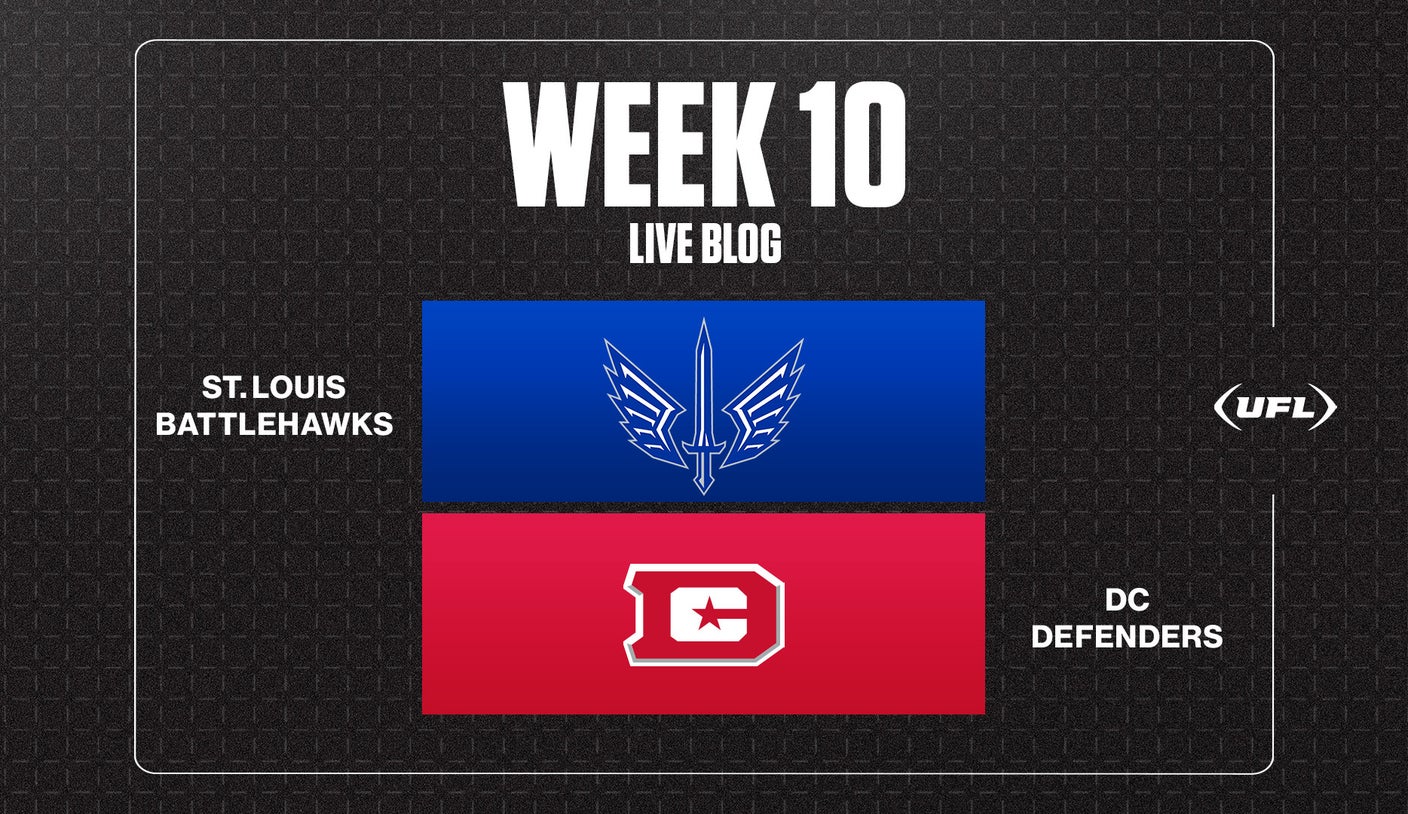 Battlehawks Vs. Defenders: Complete Coverage Of UFL Week 10 Action Battlehawks Vs. Defenders: Complete Coverage Of UFL Week 10 Action