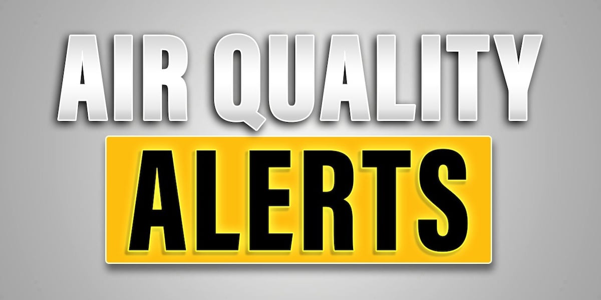 Breathing Concerns? Air Quality Advisory For Tuesday Breathing Concerns? Air Quality Advisory For Tuesday