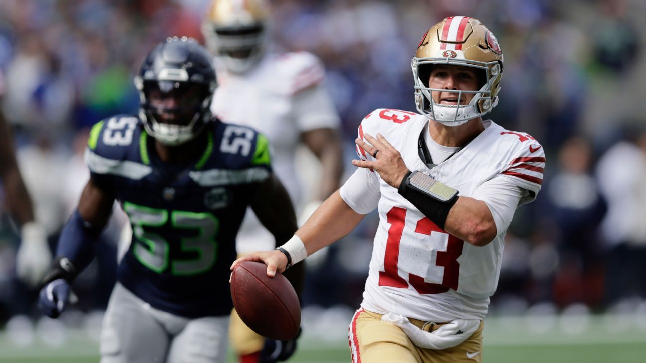 Brock Purdy's Week 2 Status: 49ers Coach Labels Return A Long Shot Brock Purdy's Week 2 Status: 49ers Coach Labels Return A Long Shot