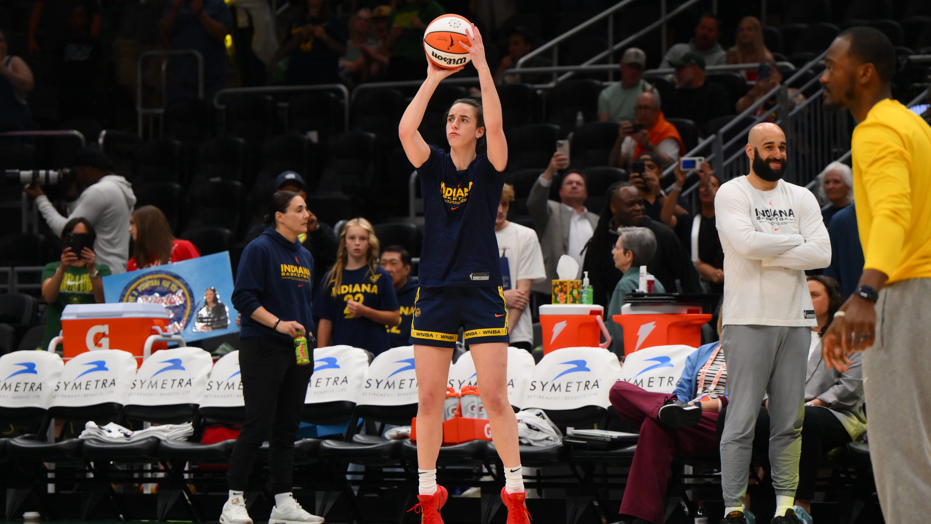 Caitlin Clark Responds To Criticism, Prepares For First 3-Point Contest Caitlin Clark Responds To Criticism, Prepares For First 3-Point Contest