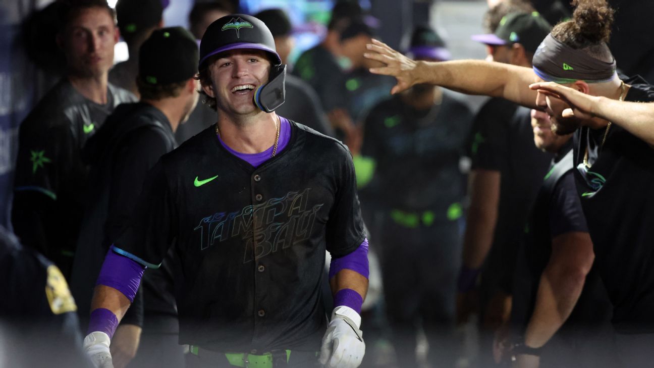 Carson Williams: Three RBIs And A Home Run Highlight Rays Prospect's First MLB Game Carson Williams: Three RBIs And A Home Run Highlight Rays Prospect's First MLB Game