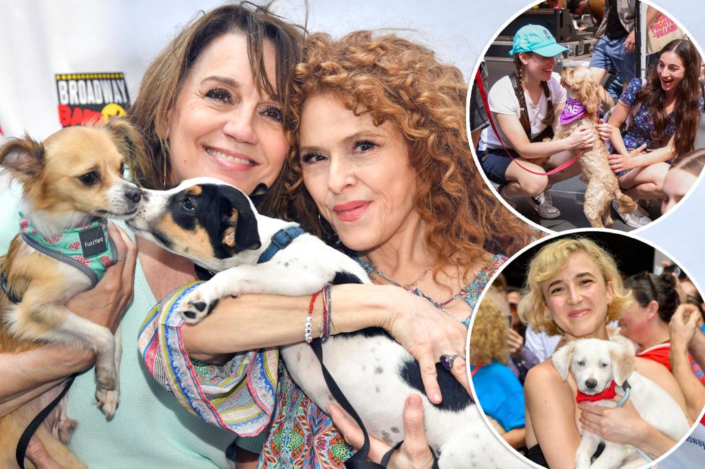 Celebrity-Packed Broadway Barks Adoption Event A Huge Success Celebrity-Packed Broadway Barks Adoption Event A Huge Success