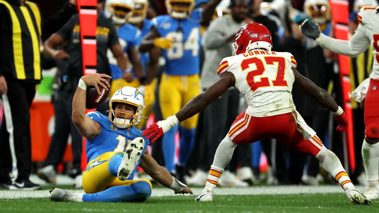 Chargers End Losing Streak Against Chiefs Thanks To Herbert's Performance Chargers End Losing Streak Against Chiefs Thanks To Herbert's Performance