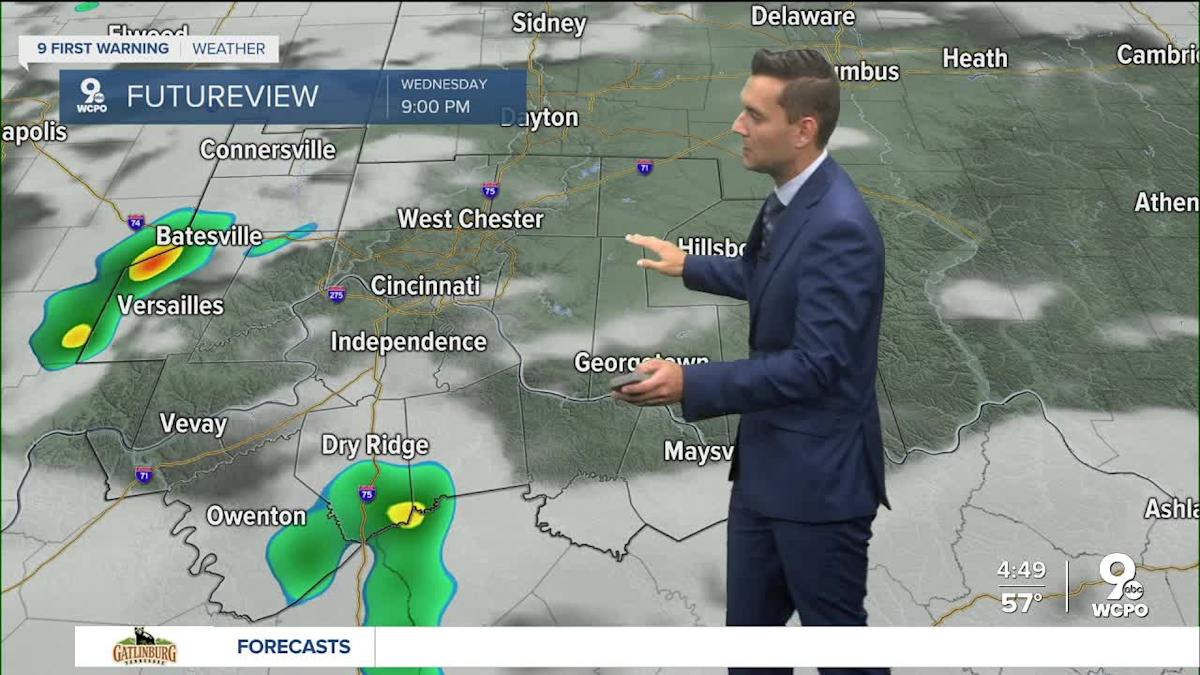 Cooler Temperatures And Intermittent Rain To Persist