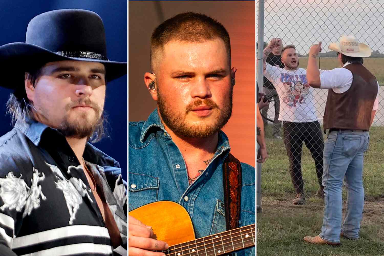 Country Stars Zach Bryan And Gavin Adcock Clash At Music Festival Country Stars Zach Bryan And Gavin Adcock Clash At Music Festival