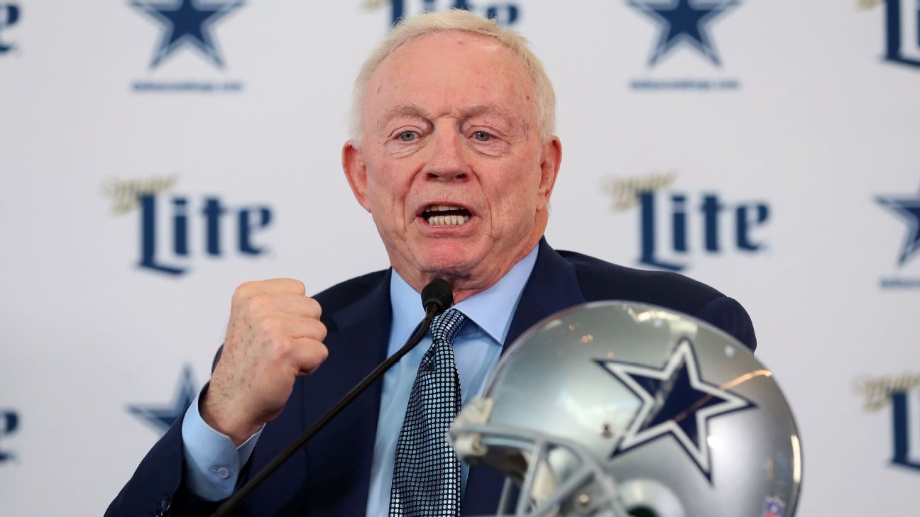 Cowboys' Jerry Jones Discusses Micah Parsons Trade Rumors: ESPN Interview Highlights Cowboys' Jerry Jones Discusses Micah Parsons Trade Rumors: ESPN Interview Highlights