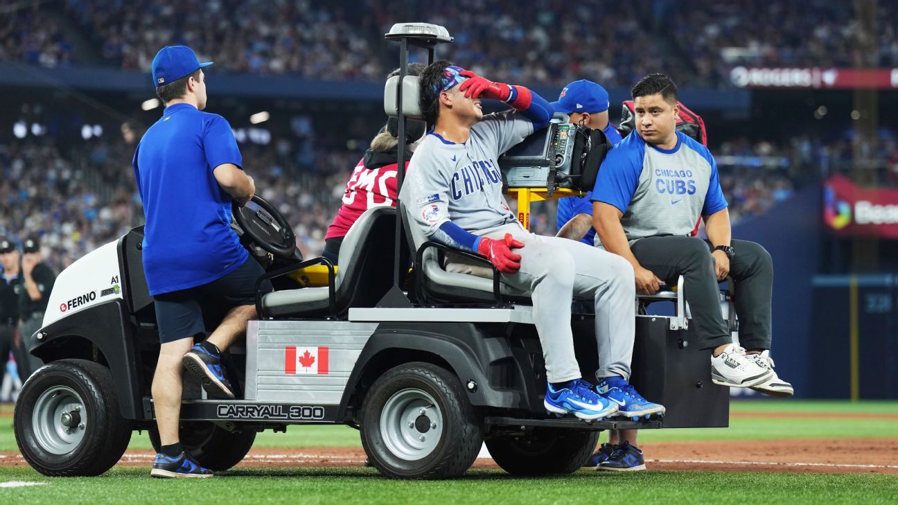 Cubs Catcher Miguel Amaya Suffers Ankle Injury, Carted Off Field