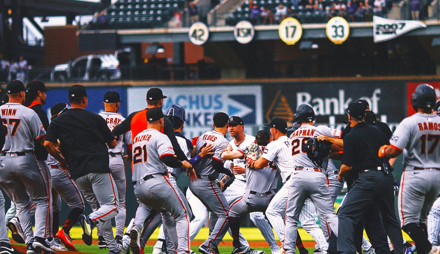 Devers' Home Run Sparks Bench-Clearing Brawl: Giants-Rockies Game Erupts Devers' Home Run Sparks Bench-Clearing Brawl: Giants-Rockies Game Erupts
