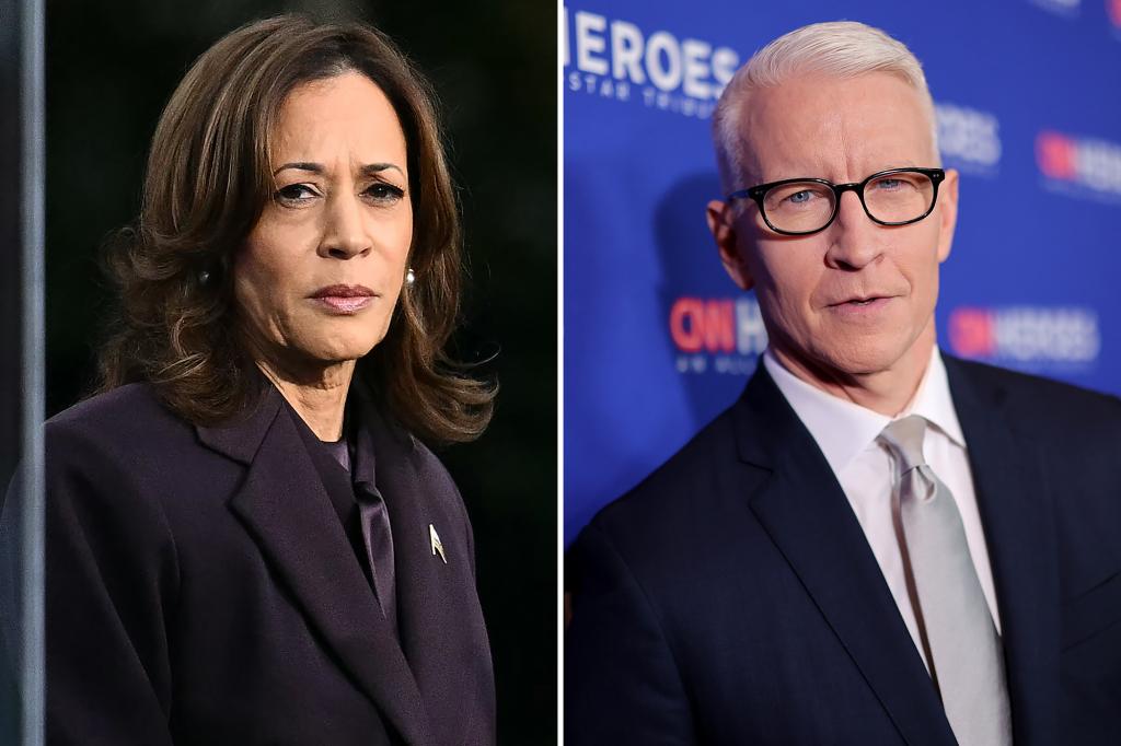Did Kamala Harris Call Anderson Cooper A 