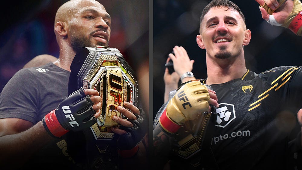 Din Thomas Calls Jon Jones' UFC Behavior A Marketing Ploy; Aspinall Fight On The Horizon? Din Thomas Calls Jon Jones' UFC Behavior A Marketing Ploy; Aspinall Fight On The Horizon?