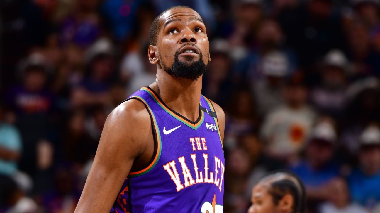 Durant's Future: Suns And Business Partner Evaluate Trade Scenarios, According To ESPN Durant's Future: Suns And Business Partner Evaluate Trade Scenarios, According To ESPN