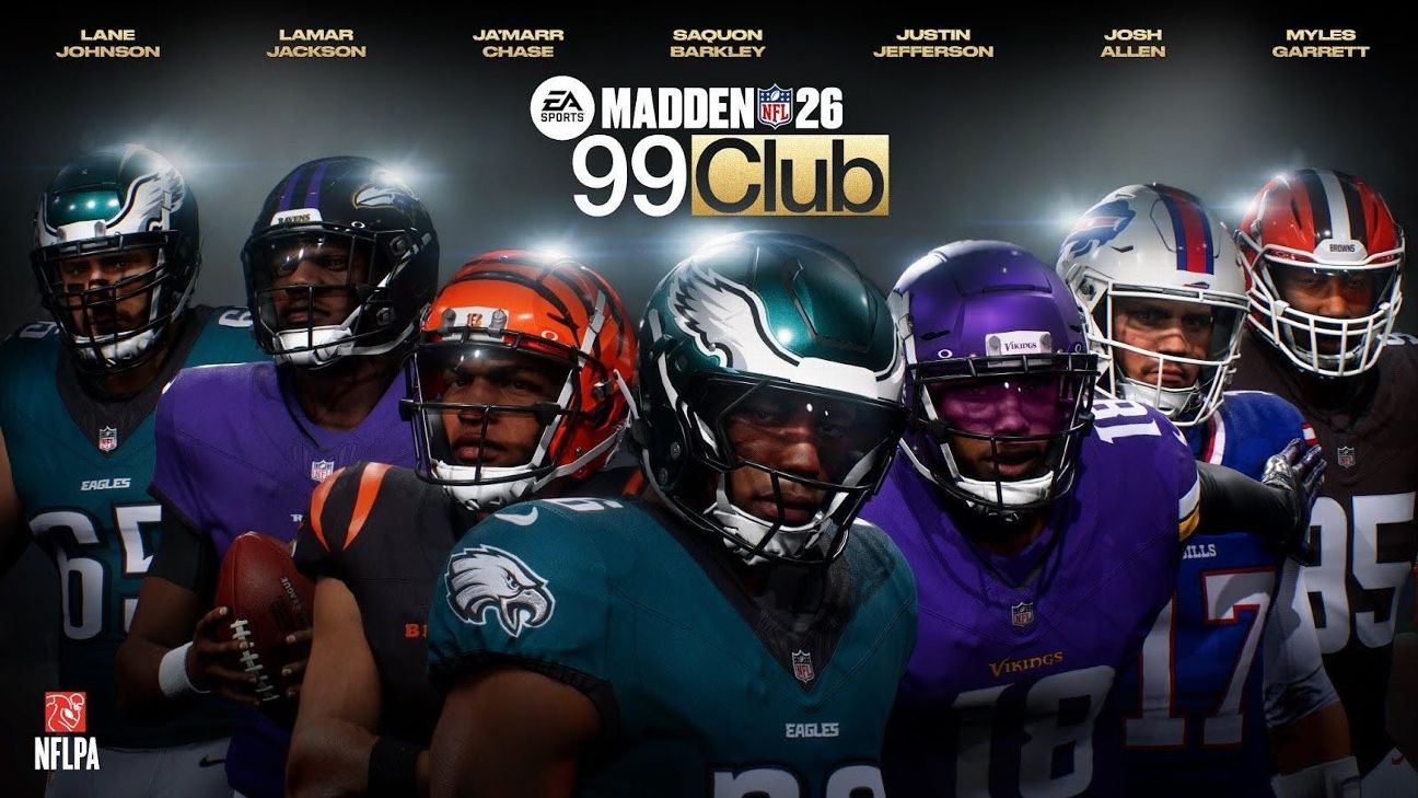 EA Sports Reveals Complete Madden NFL 26 99 Club Roster On ESPN