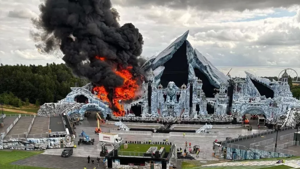 Emergency Response At Tomorrowland: Main Stage Fire Investigation Underway Emergency Response At Tomorrowland: Main Stage Fire Investigation Underway