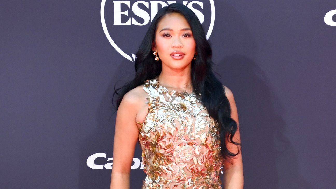 ESPYS 2025 Red Carpet: Suni Lee And SGA Steal The Show ESPYS 2025 Red Carpet: Suni Lee And SGA Steal The Show