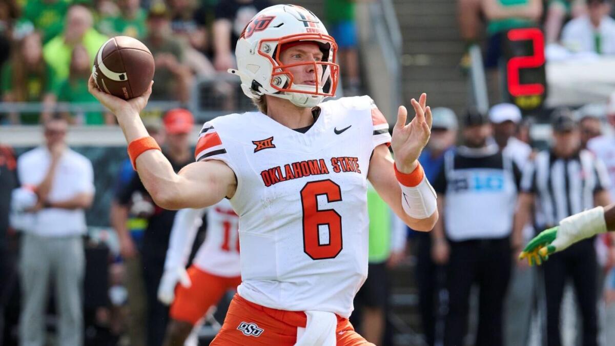 Expert's 2025 College Football Week 4 Picks: Oklahoma State-Tulsa Game Preview & Prediction