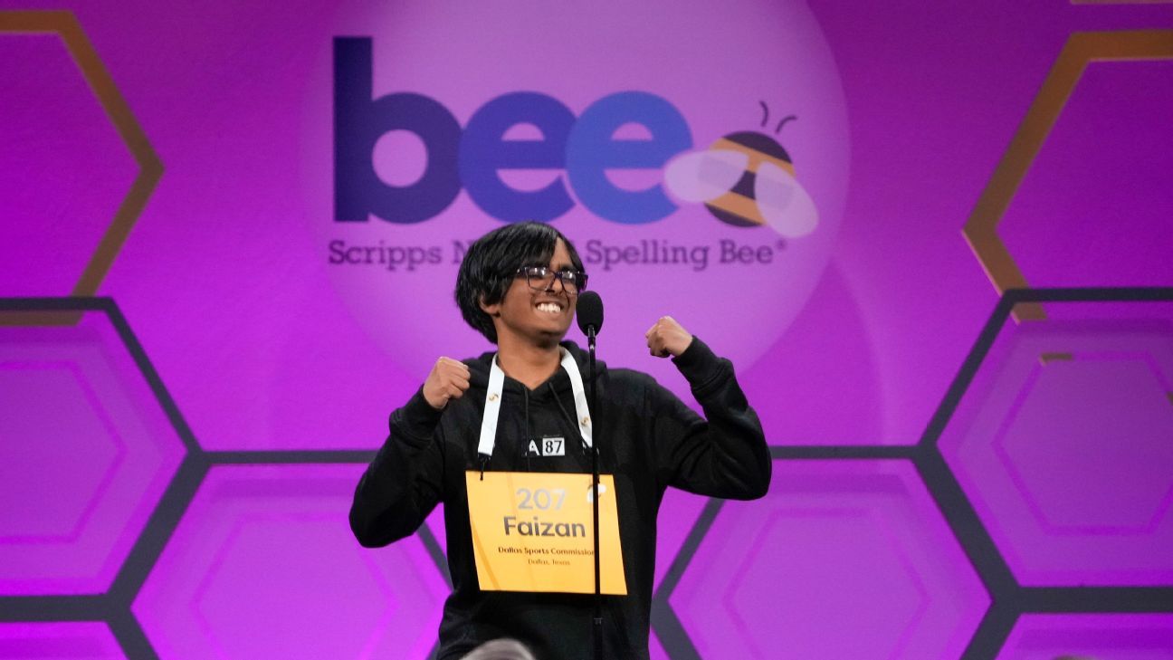 Faizan Zaki, Texas Teen, Crowned National Spelling Bee Champion