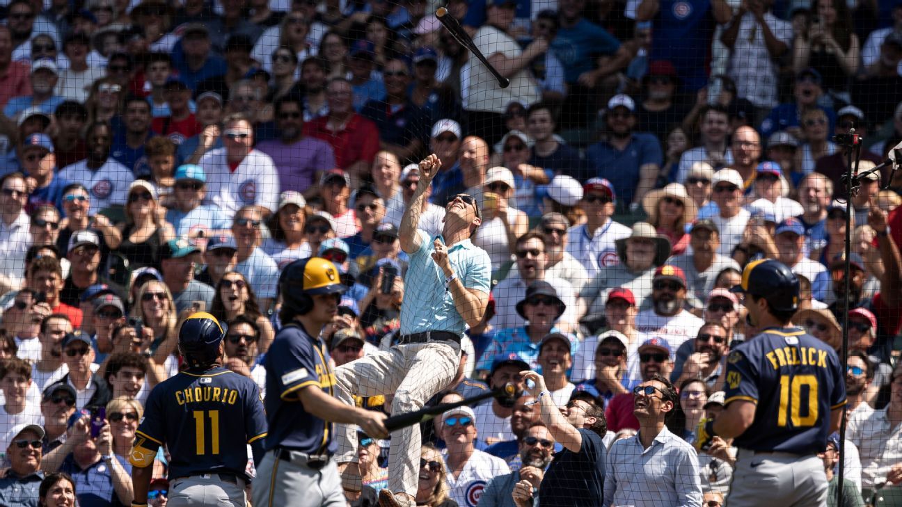 Fan Scales Wrigley Field Net For Sal Frelick's Bat: ESPN Report Fan Scales Wrigley Field Net For Sal Frelick's Bat: ESPN Report