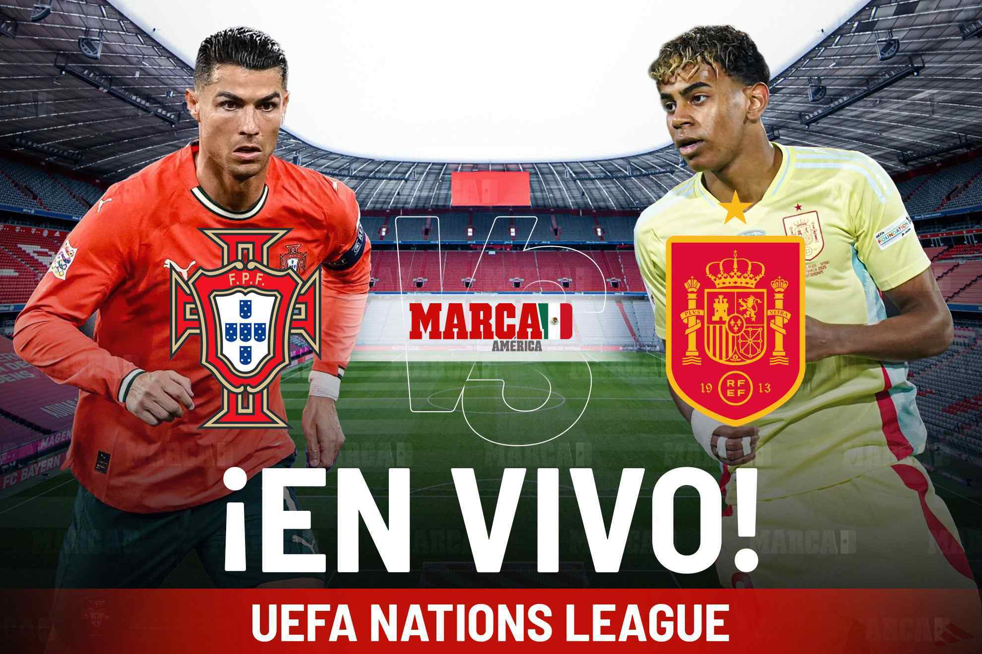 Final UEFA Nations League: Portugal Vs España EN DIRECTO - Ronaldo Contra Yamal Final UEFA Nations League: Portugal Vs España EN DIRECTO - Ronaldo Contra Yamal
