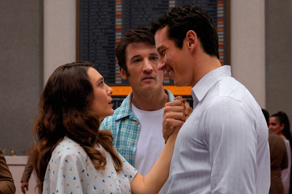 First Look: Elizabeth Olsen In A24's Upcoming Rom-Com, First Look: Elizabeth Olsen In A24's Upcoming Rom-Com,