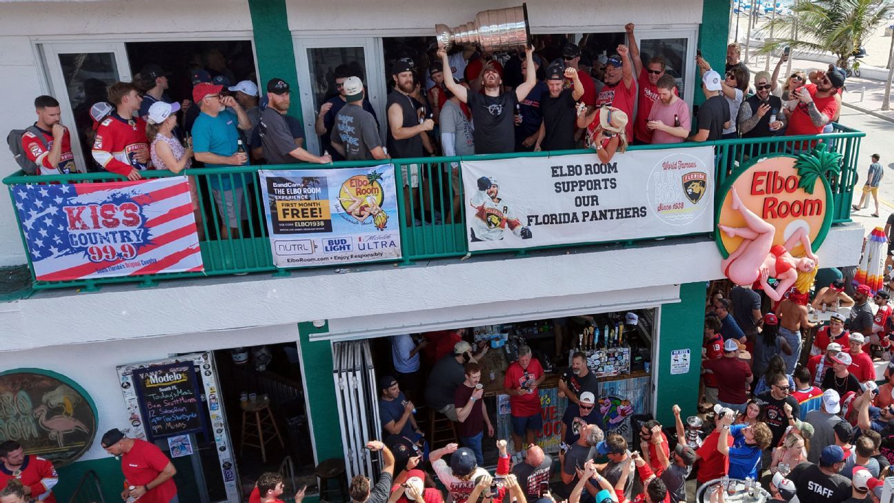 Florida Panthers' Stanley Cup Celebration Results In Damage: ESPN Report Florida Panthers' Stanley Cup Celebration Results In Damage: ESPN Report