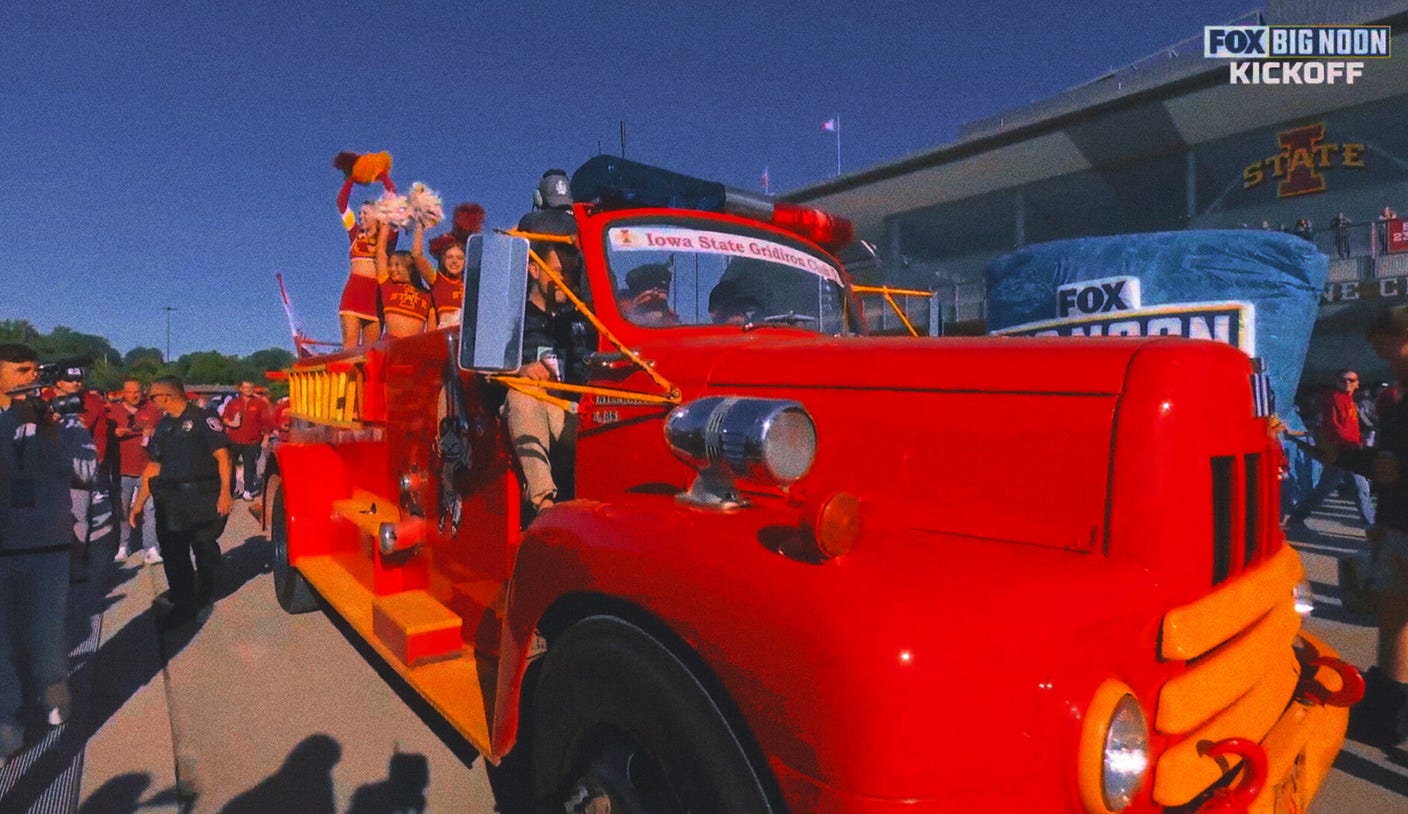 From Firetrucks To Football: Dave Portnoy's Unique Cy-Hawk Tailgate In Ames From Firetrucks To Football: Dave Portnoy's Unique Cy-Hawk Tailgate In Ames