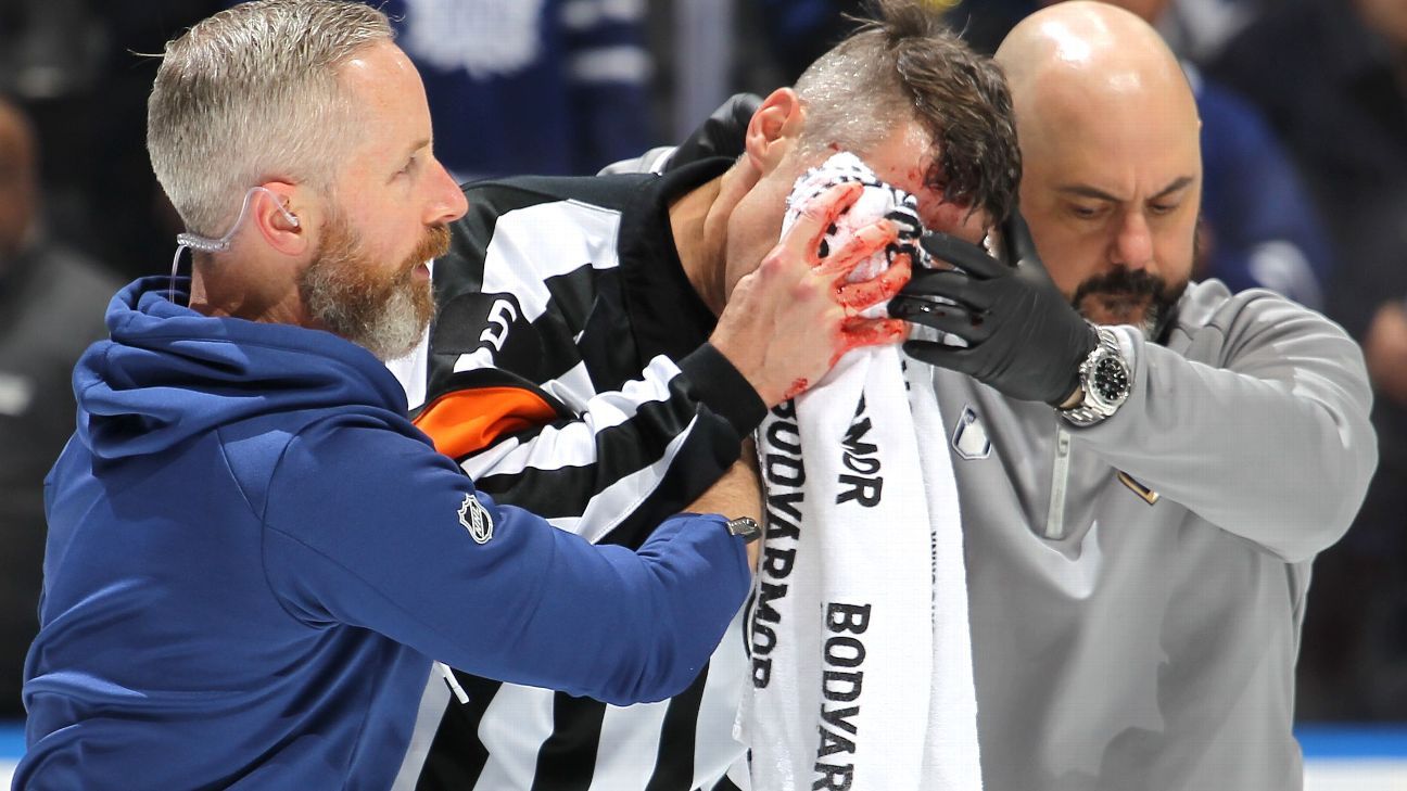 From High-Stick To Playoffs? Referee Rooney's Comeback Journey From High-Stick To Playoffs? Referee Rooney's Comeback Journey