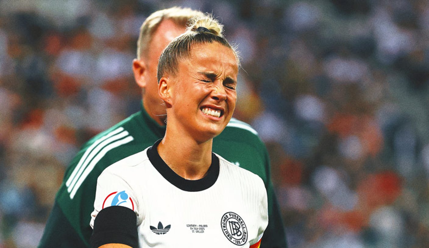 Germany's Gwinn Out Of UEFA Women's Euro 2025 Due To Knee Problem Germany's Gwinn Out Of UEFA Women's Euro 2025 Due To Knee Problem