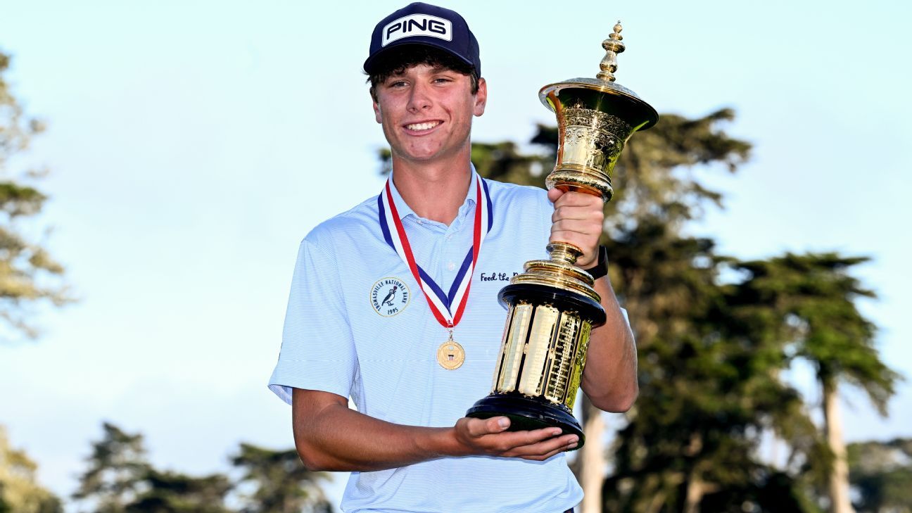 Golf Prodigy Mason Howell Wins U.S. Amateur At 18