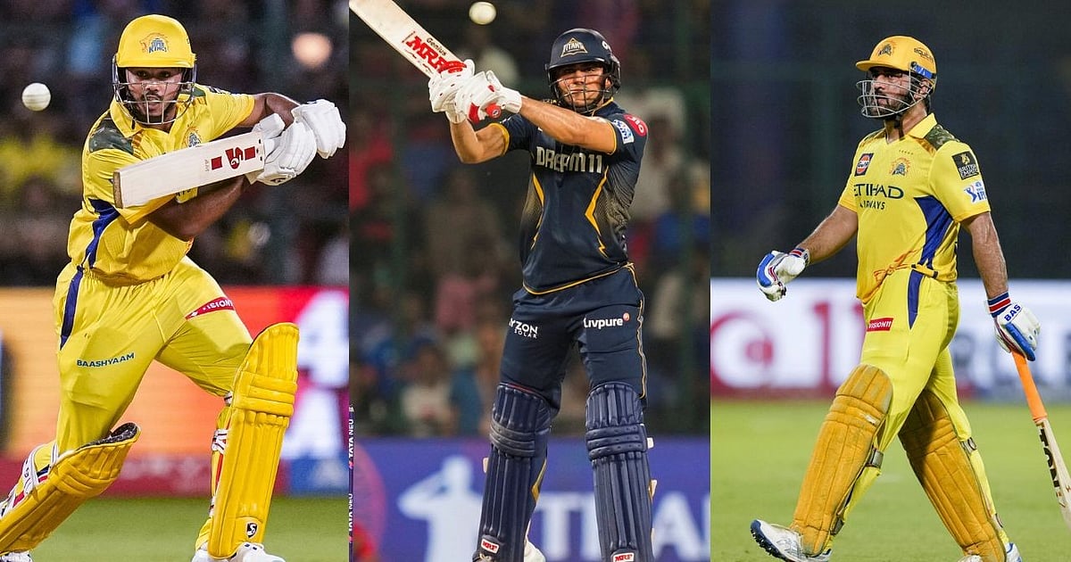 Gujarat Titans Vs Chennai Super Kings (IPL 2025):  Five Crucial Batsmen