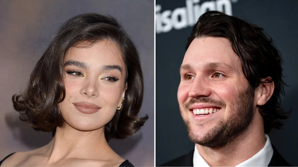 Hailee Steinfeld And Josh Allen Enjoy Romantic Night Out In NYC Hailee Steinfeld And Josh Allen Enjoy Romantic Night Out In NYC