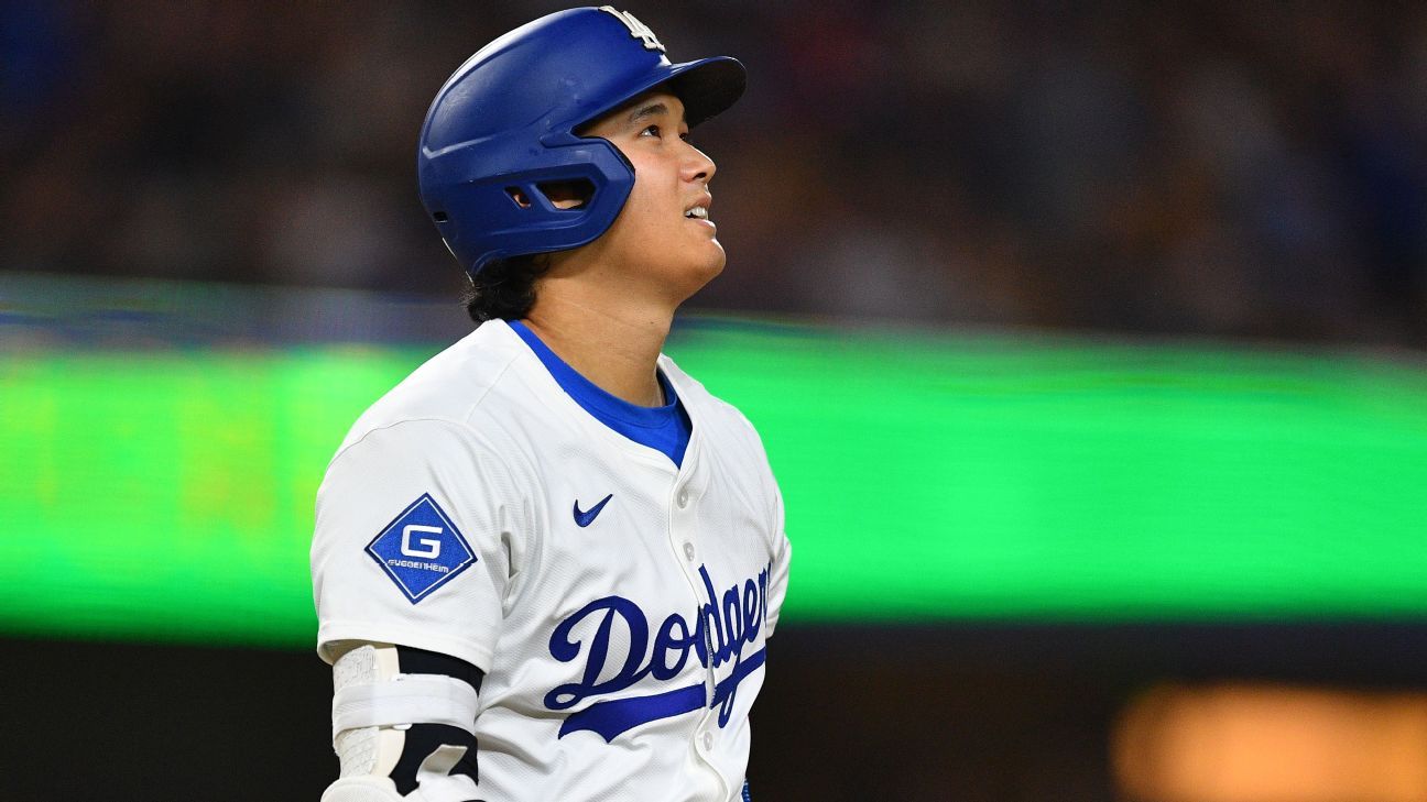 Hitless Start By Ohtani Overshadowed By Dodgers' Bullpen Collapse