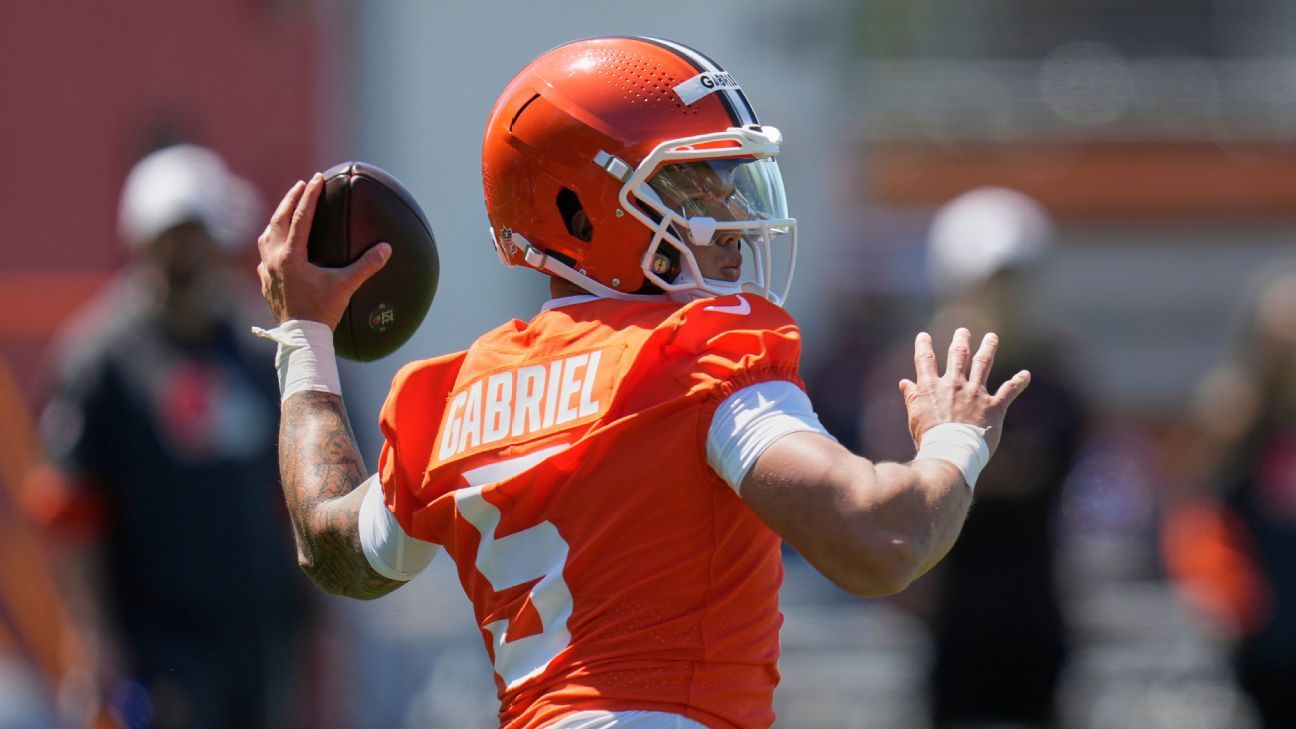 Intense QB Competition In Cleveland: Gabriel Comments On Sanders' Arrival Intense QB Competition In Cleveland: Gabriel Comments On Sanders' Arrival