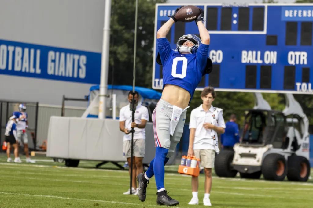 Jameis Winston Connects With Gunner Olszewski For Key Score At Giants Training Camp