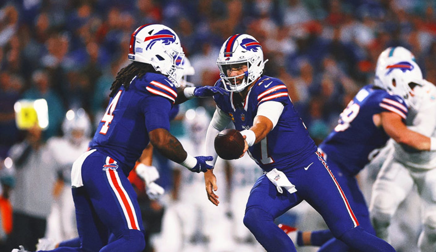 James Cook's Impact: Josh Allen's Enthusiasm Highlights Bills' Backfield