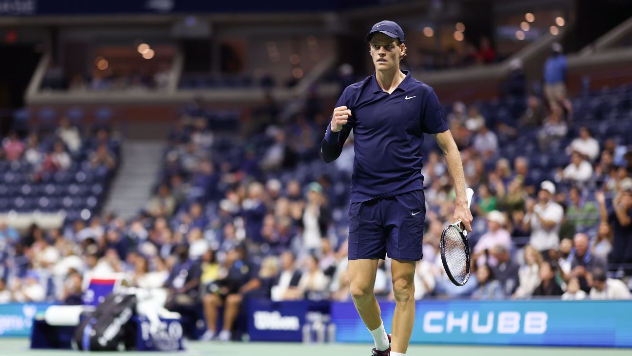 Jannik Sinner Cruises Past Lorenzo Musetti At US Open