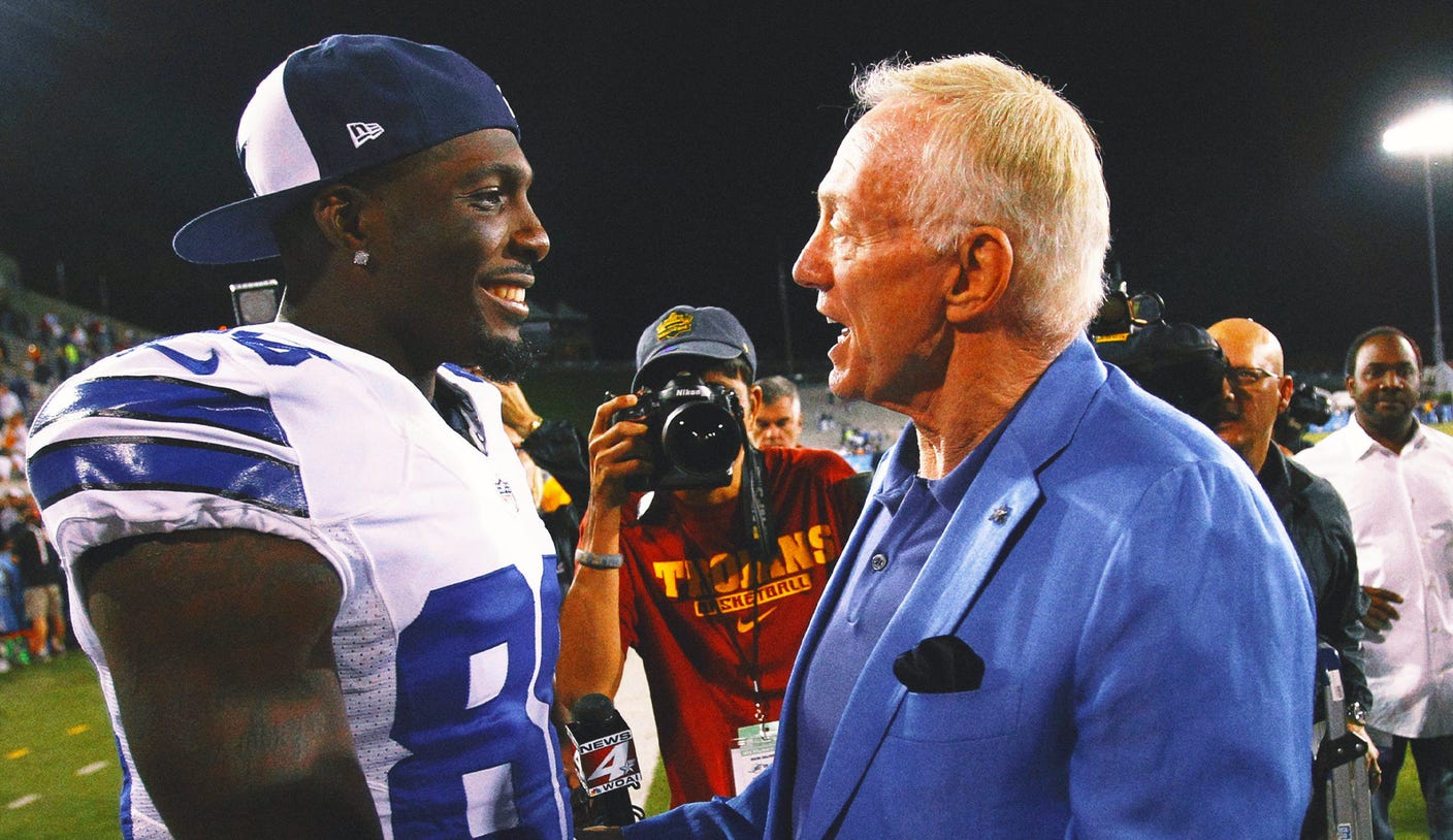 Jerry Jones Faces Backlash From Dez Bryant And Roc Nation Over Micah Parsons Jerry Jones Faces Backlash From Dez Bryant And Roc Nation Over Micah Parsons