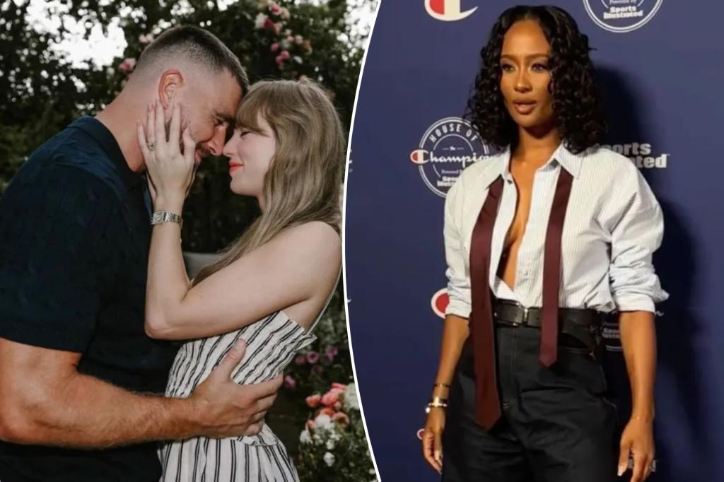 Kayla Nicole's Awkward Red Carpet Dodge Of Travis Kelce-Taylor Swift Engagement Question Kayla Nicole's Awkward Red Carpet Dodge Of Travis Kelce-Taylor Swift Engagement Question