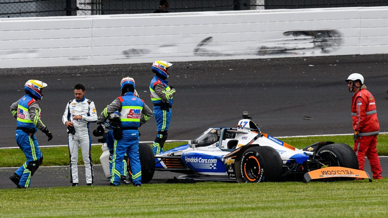 Kyle Larson Crashes Out Of Indy 500, Aims For Coca-Cola 600 Victory