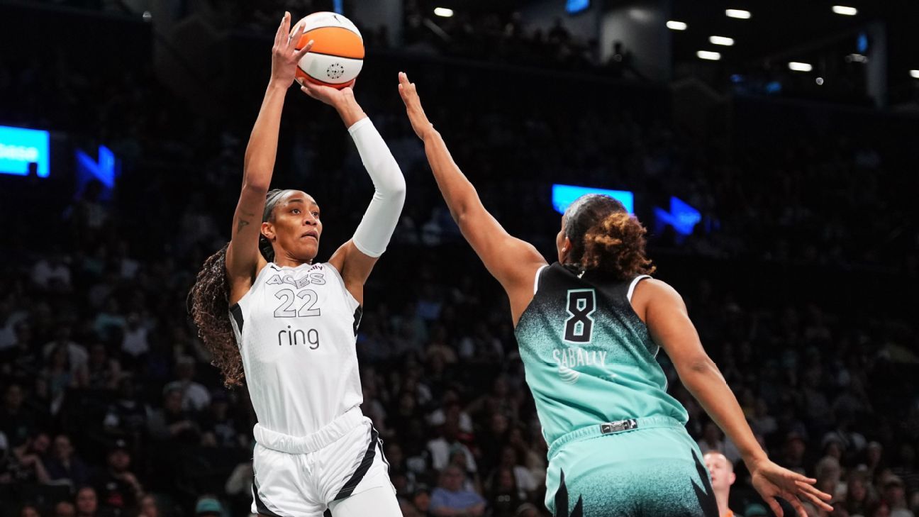 Las Vegas Aces' A'ja Wilson Leaves Game With Wrist Injury: Updates And Analysis Las Vegas Aces' A'ja Wilson Leaves Game With Wrist Injury: Updates And Analysis