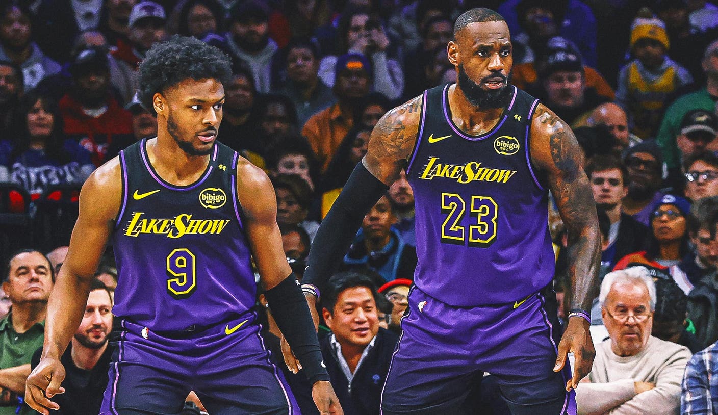 LeBron James Supports Bronny At NBA Summer League Game LeBron James Supports Bronny At NBA Summer League Game