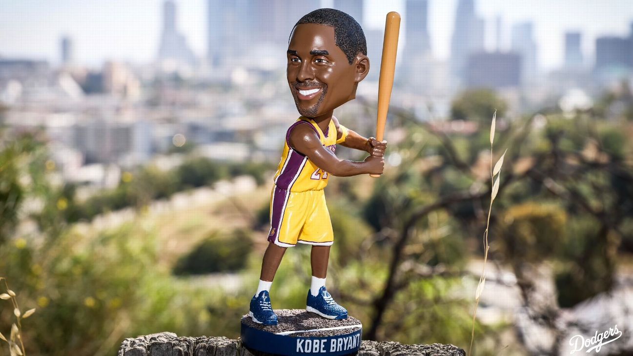 Limited-Edition Kobe Bryant Bobblehead: Dodgers August Giveaway Announced Limited-Edition Kobe Bryant Bobblehead: Dodgers August Giveaway Announced