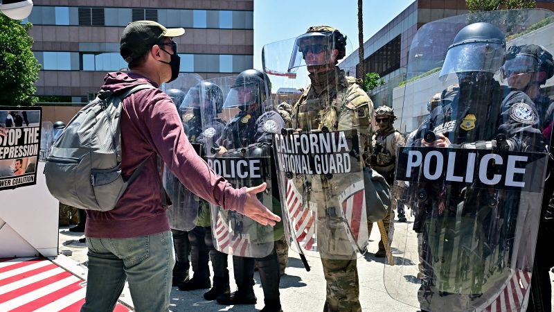 Live Updates: Growing Protests Spark Marine Deployment In Los Angeles Live Updates: Growing Protests Spark Marine Deployment In Los Angeles